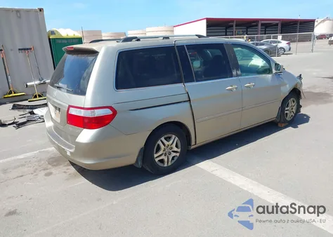 2005 Honda Odyssey Ex-L z USA, uszkodzony, nr VIN 5FNRL38765B052856